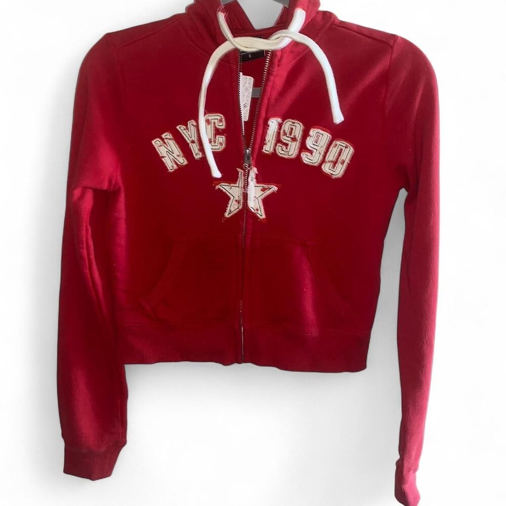 Urban-outfitters Women's Red Hoodie
